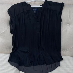 Rachel Zoe Classic Black Blouse